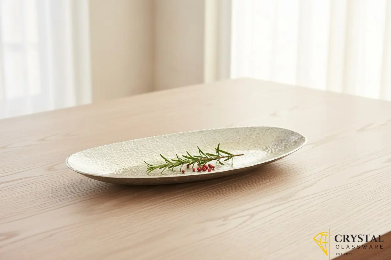 Majestic silver plate serving piece